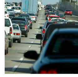 Image - WPI greenhouse gases - traffic on motorway