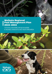 Image - cover of the Regioanl Pest Management Plan (RPMP)