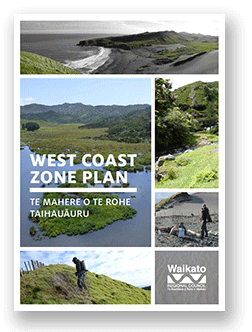 Image of West Coast Zone Plan report cover