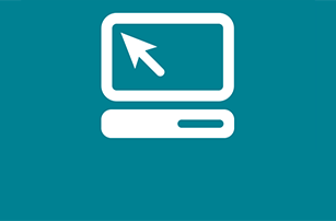 Image - Icon showing desktop monitor and cursor