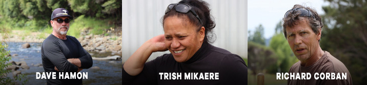 Shovel Ready Manaia project - Meet the team profile pictures.