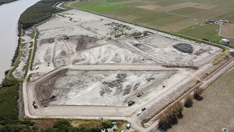 Phase 1 earthworks completed in April 2022.